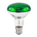 Crompton Incandescent R80 Coloured Reflector Lamp Green 60W 240V B22