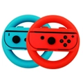 1 Pair Racing Game Controller Steering Wheel Gamepad Wheel Red-Blue