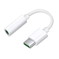 Sansai Universal USB-C to 3.5mm Headphone Audio Jack Adapter/Connector White