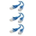 3PK Sansai 10M CAT5e Networking Patch Cable Ethernet Internet for PC/MAC Router