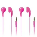 2PK iLuv Pink Bubble Gum 2 Earphones Headphones In-Ear for iPhone Android iPod