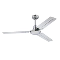 Westinghouse 122cm Industrial Wall Ceiling Cooling Fan w/Reverse Airflow Chrome