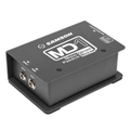 Samson MD1 Metal Mono/Stereo Sound Passive Direct Box for Mixer/Amplifier Black