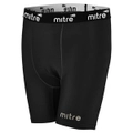 Mitre Neutron Compression Shorts Size SY 5-7y Kids Unisex Sports Tights Black