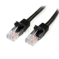 StarTech 3M Cat5e Snagless Network LAN Data Lead Ethernet Patch Cable RJ45 Black