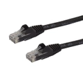 Star Tech 2m Snagless Cat6 UTP Ethernet LAN Cable Network/Patch Cord RJ45 Black