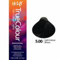 Hi Lift True Colour Permanent Hair Dye Cream 5.00 Light Intense Brown 100ml