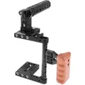 CAMVATE Camera Cage Rig w/Top Handle Tripod Mount Plate for Canon Nikon Sony Panasonic