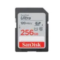 SANDISK 256GB Ultra SDHC SDXC UHS-I Memory Card 120MB/s Full HD Class 10 Speed Shock Proof Temperature Proof Water Proof X-ray Proof Digital Camera
