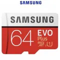 Samsung Evo Plus 64GB Micro SD Card SDXC UHS-I 100MB/s U1 FHD Mobile Phone TF Memory Card MB-MC64HA