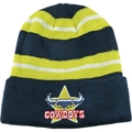 North QLD Queensland Cowboys NRL Wozza Embroidered Beanie Hat