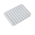 4Pcs Silicone Soap Dish Storage Holder Flexible Bathroom Fixtures Tray Soapbox Soap Dishes Plate Holder