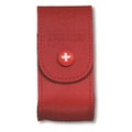 Victorinox Red Leather Belt Pouch 100 x 50 x 30mm