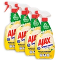 4x Ajax 500ml Spray n Wipe Multi-Purpose Grease/Grime Cleaner Spray Lemon Citrus