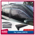 Injection Weather Shields for Lexus LX470 1998-2007 Weathershields Window Visors