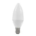 Verbatim LED Candle Frosted 5W 3000K Dimmable BA15d