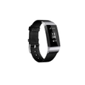 Bands Compatible With Fitbit Charge 3,Woven Fabric Breathable Watch Strap - Black