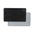Universal 10 Inch Slim Portable Wireless Bluetooth 3.0 Keyboard with Built in Rechargeable Battery-Black