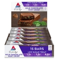 15pc Atkins Low Carb 30g Endulge Protein Bar Diet Snack Milk Chocolate Mint