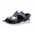 Timberland Mens Ripcord Backstrap Sandals Summer - Black Mesh with Grey