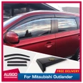 Injection Weather Shields for Mitsubishi Outlander 2012-2021 Weathershields Window Visors