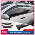Injection Weather Shields for Mitsubishi Outlander 2006-2012 Weathershields Window Visors