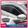 Stainless Steel Weather Shields for Nissan X-Trail T32 2014-2022 Weathershields Injection Window Visors