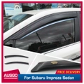 Luxury Weather Shields for Subaru Impreza G5 Series Sedan 2016-2022 Weathershields Window Visors 2PCS