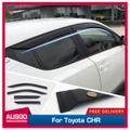 Injection Weather Shields for Toyota CHR 2016-Onwards Weathershields Window Visors