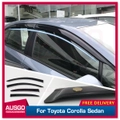 Luxury Weather Shields for Toyota Corolla Sedan 2019-Onwards Weathershields Window Visors