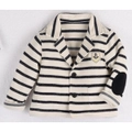 Mamino Boy Marcelo Striped French Terry Casual Jacket
