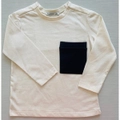Mamino Boy Damien Cream Long Sleeves Printed Tee Shirt
