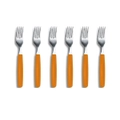 Victorinox Orange Table Fork Set 6
