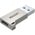 Unitek A1034NI USB3.1 Type-A Male to Type-C Female Adaptor - Color: Silver - [A1034NI]