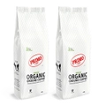 2x Primo Organic 250g Ground Coffee Medium Roast Intensity 3 Machine/Plunger
