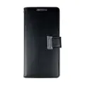 Mercury Rich Diary Wallet Case For Samsung Note 10 - Black
