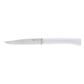 Opinel 001900 - 11cm Stainless Steel Bon Appetit Table Knives (Box of 12 with Cloud White Handles)