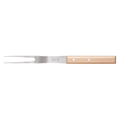 Opinel 001824 - 16cm Stainless Steel Parallel Carving Fork (Hardwood Beech Handle)