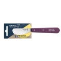 Opinel 001934 - 6.5cm Stainless Steel Spreader Knife (Plum Handle)