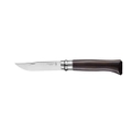 Opinel 002015 - 8.5cm Stainless Steel Utility Knife, No 8 (Ebony Handle)