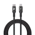 Momax Elite-link 2.2m USB-C to Lightning Cable - Space Grey, Apple MFi & USB-IF [DL32D]