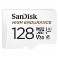 SanDisk High Endurance 128GB Micro SDXC UHS-I, C10, U3, V30, 100MB/s R, 40MB/s W,HIGH ENDURANCE LETS YOU RECORD AND RE-RECORD, PERFECT FOR YOUR DASH CAM OR HOME MONITORING SYSTEM [SDSQQNR-128G-GN6IA]