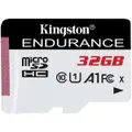 Kingston High Endurance 32GB microSDHC CL10 UHS-I Card ,up to 95MB/s read, and 30MB/s write, Designed for Dash cameras, security cameras, and Body Cameras [SDCE/32GB]