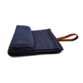 Yoga Pilates Hand Towel Mat Workout Absorbing Microfibre 140 x 70cm - Navy