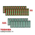 GENUINE TOSHIBA Zinc Carbon AA-AAA Cell Super Long Batteries