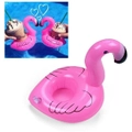 Inflatable Flamingos Drink Cup Holder Float For Party