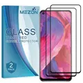 [2 Pack] Full Coverage OPPO A54 5G Tempered Glass Crystal Clear Premium 9H HD Screen Protector by MEZON (OPPO A54 5G, 9H Full)