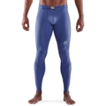 Skins Compression Series 3 Mens L Long Tights Sport Activewear/Gym/Training Blue