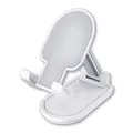 Sansai Foldable Phone Stand Adjustable Universal Holder for iPhone/Samsung White