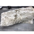 NSW Leather Weighted Mongolian Sheepskin Blanket in Khaki